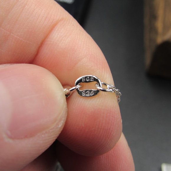 Sterling Mother Daughter Diamond Heart Necklace - Picture 4 of 6